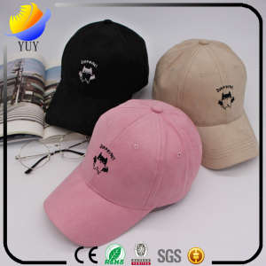 2017 Best Selling Suede Caps for Kinds and Customized Logo and Colors for Promotional Gifts